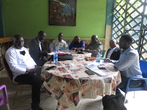 Discussion sur le protocole d'accord à Bukavu